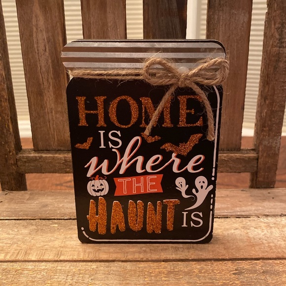 Halloween Ghost Kitchen Towels, Ghost Tinsel Decor & Ghost Tier Tray Decor Set - Picture 10 of 14